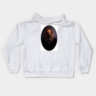 Good-Night, Sir Hound Kids Hoodie